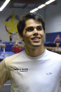 Trampoline Boys Team Coach Jeremiah Delayo